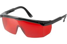 Strend Pro 313198 Safetyco B507 ochranné brýle, červené, nastavitelné