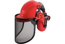 Strend Pro 313927 Štít s chráničmi sluchu Safetyco, ochranný, plexisklo