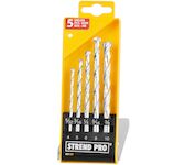 Strend Pro 420099 Sada vrtáků SD105, 5 kusů, 4-10 mm, do zdiva