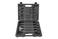 Strend Pro 420471 Sada vrtáků a sekáčů SD047, 13 kusů, SDS+, v kufru
