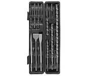 Strend Pro 420673 Sada vrtáků a sekáčů SD043, 12 kusů, SDS+, v kufru