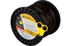 Strend Pro Garden 1111160 Struna na sečení Premium SawLine, 2,7 mm, L-184 m, zoubkovaná