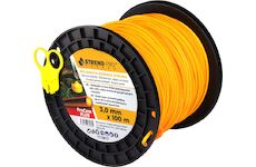 Strend Pro Garden 111817 Sečení Silon ProCom Plus, 3,0 mm, midi Cívka L-100 m, s nožem, čtvercová