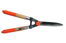 Strend Pro Garden 2110017 Zahradní nůžky KT3915B, Zahradní nůžky, nůžky na živý plot, WoodHandle, dřevěné rukojeti