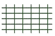 Strend Pro Garden 2110290 Zahradní mřížka MEK6 145x72,5 cm, 4/4,7 mm, PVC/ocel, opora pro květiny, zelená, zahradnictví