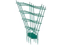 Strend Pro Garden 2110334 GreenGarden mřížka, opora pro květiny a rostliny, zahradnická, zelená, PP, balení. 3ks