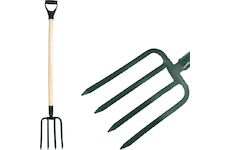 Strend Pro Garden 211168 Vidle ANGARDEN, čtyřhrotá, vroubkovaná, s rukojetí D