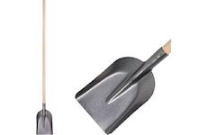 Strend Pro Garden 211293 Lopata S504A.WH, model 7131 rovná, Slim, KomaXit, dřevěná rukojeť