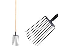 Strend Pro Garden 211371 Vidle F109, 9 hroté, na štěrk, s násadou