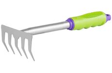 Strend Pro Garden 211554 Zahradní hrábě CT160730, 5 hrotů, ruční hrábě, 300 mm