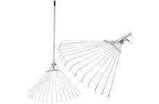 Strend Pro Garden 211758 R116-85 hrábě na listí, 15 lopatek, ventilátor, 850 g, kovová násada