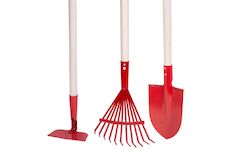 Strend Pro Garden 211822 Herrison 9357G MINI sada nářadí, zahradní, hrábě, lopata, motyčka, dřevěná násada 900 mm