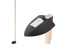 Strend Pro Garden 211985 Motyka , Fe, špičatá, velká, 370 g, dřevěná násada 120 cm