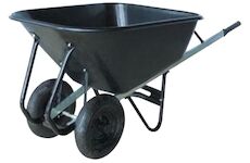 Strend Pro Garden 2160728 Kolečko Greenlawn Titan 180 lit., 2x nafukovací kolo, plast, max. 1 180 kg (demont)