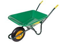 Strend Pro Garden 2161600D kolečko s nafukovacím kolem, 72 lit./120kg, PVC korba, (demont)