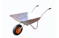 Strend Pro Garden 2161601 kolečko EcoLoad, pozinkované, 65 litrová korba, (demontované)