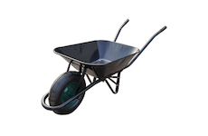 Strend Pro Garden 216634 kolečko WBar.B, nafukovací kolo, Fe, korba 60l