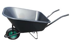 Strend Pro Garden 216695 Kolečko Greenlawn Nero 180 lit., plast, zahradní, černý,