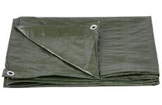 Strend pro Garden 2170094 Plachta Tarpaulin Light 6x10 m, 65 g/m, zakrývací, zelená, s oky