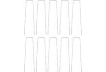 Strend Pro Garden 2170264 Zemní svorka Garden E1202 4x15 cm, upínací, kovová, balení. 10 ks