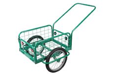 Strend Pro Garden 2170507 Vozík Victor, GREEN přepravní, nafukovací kola, max. 100 kg