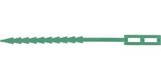 Strend Pro Garden 2170852 Tape Garden HG6171-A, vazba na rostliny, balení. 80 ks, zelená, 120 mm