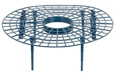 Strend Pro Garden 2171471 Podložka pod jahody, plastová, 30 cm bal. 5 ks