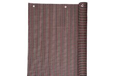 Strend Pro Garden 2171498 Polyratan 77 0,9x3 m, UV, 800 g/m2, hnědočerný, zastínění balkonu, se síťovinou