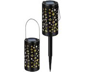 Strend Pro Garden 2172132 Lampa Yildun, 41 cm, solární, 1x LED, AAA, balení. 2 ks
