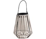 Strend Pro Garden 2172175 Zahradní lampa, solární, LED, závěsná, ratan, 12x12x24 cm