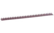 Strend Pro Garden 2172478 Garden, zábrana proti ptákům, hnědá, balení. 10 ks, 49x4,5x1,7 cm