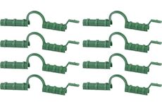 Strend Pro Garden 2173126 Klipsy pro uchycení fólie , na pařeniště, na fóliovník, zelené, 8 mm, bal. 8 ks