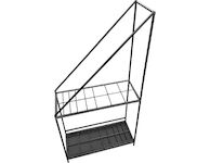 Strend Pro Garden 2173128 Stojan , držák, organizér, na zahradní nářadí, 60x24x120 cm