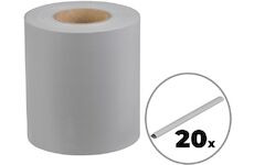 Strend Pro Garden 2173264 Paska EUROSTANDARD, 190 mm, L-26 m, stinici, seda, kryci, na plotove panely, 1050 g/m2, P