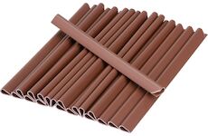 Strend Pro Garden 2173610 Klipsy EUROSTANDARD, pro uchycení stínící pásky 19 cm, mahagonová hnědá, RAL8016, 20 ks, náhradní