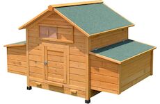 Strend Pro Garden 2173856 Kurník pro drůbež se střechou 150x100x96 cm