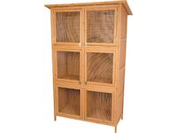 Strend Pro Garden 2173857 Kralikarna , se strechou, 116x60x180 cm