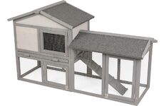 Strend Pro Garden 2173858 Kralikarna , pro drubez, se strechou, 147x54x85 cm