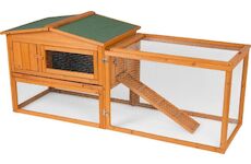 Strend Pro Garden 2173859 Kralikarna , pro drubez, se strechou, 158x58x68 cm