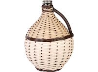 Strend Pro Garden 2211505 Demižon Cada Wilo, 10 litrů sklenice, na víno a lihoviny, opletená, barvy MIX