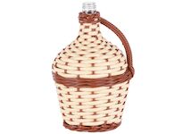 Strend Pro Garden 2211592 Demižon Cada Wilo, 2 litry sklenice, na víno a lihoviny, opletená, barvy MIX