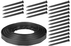 Strend Pro Garden 2211878 Lem Garden, trávníkový, elastický, černý, L-10 m, 4 cm