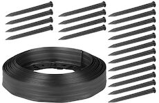 Strend Pro Garden 2211879 Lem Garden, trávníkový, elastický, černý, L-10 m, 6 cm