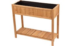 Strend Pro Garden 2213025 Záhon Garden, 89x33x76 cm, se spodní policí, dřevo, vyvýšený, s nohama