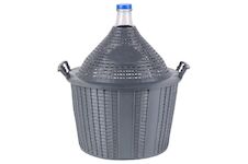 Strend Pro Garden 221446 Demižon Cada Inco, 34 lit. skleněný demižon na víno a lihoviny, plastový kryt