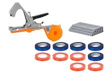 Strend Pro Garden 2291391 Kleště Cameleon, vázací, sada, 10 ks páska, 10 000 ks sponky