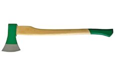 Strend Pro Garden 236094 Sekera AX202 1500 g, zelená, A613, dřevěná násada 800 mm