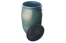 Strend Pro Garden 254377 Sud Pannon Rainbarel 120 litrů. 395 mm, se závitem, zelený sud na dešťovou vodu, HDPE