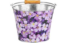 Strend Pro Garden 254710 Kbelík , 5 lit., kovové, potisk květiny/ovoce, různé druhy