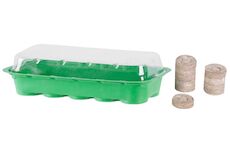 Strend Pro Garden 255462 Minipařeniště , Herrison MG-027, s 10 kokosovými tabletami, 26x12,5x4 cm